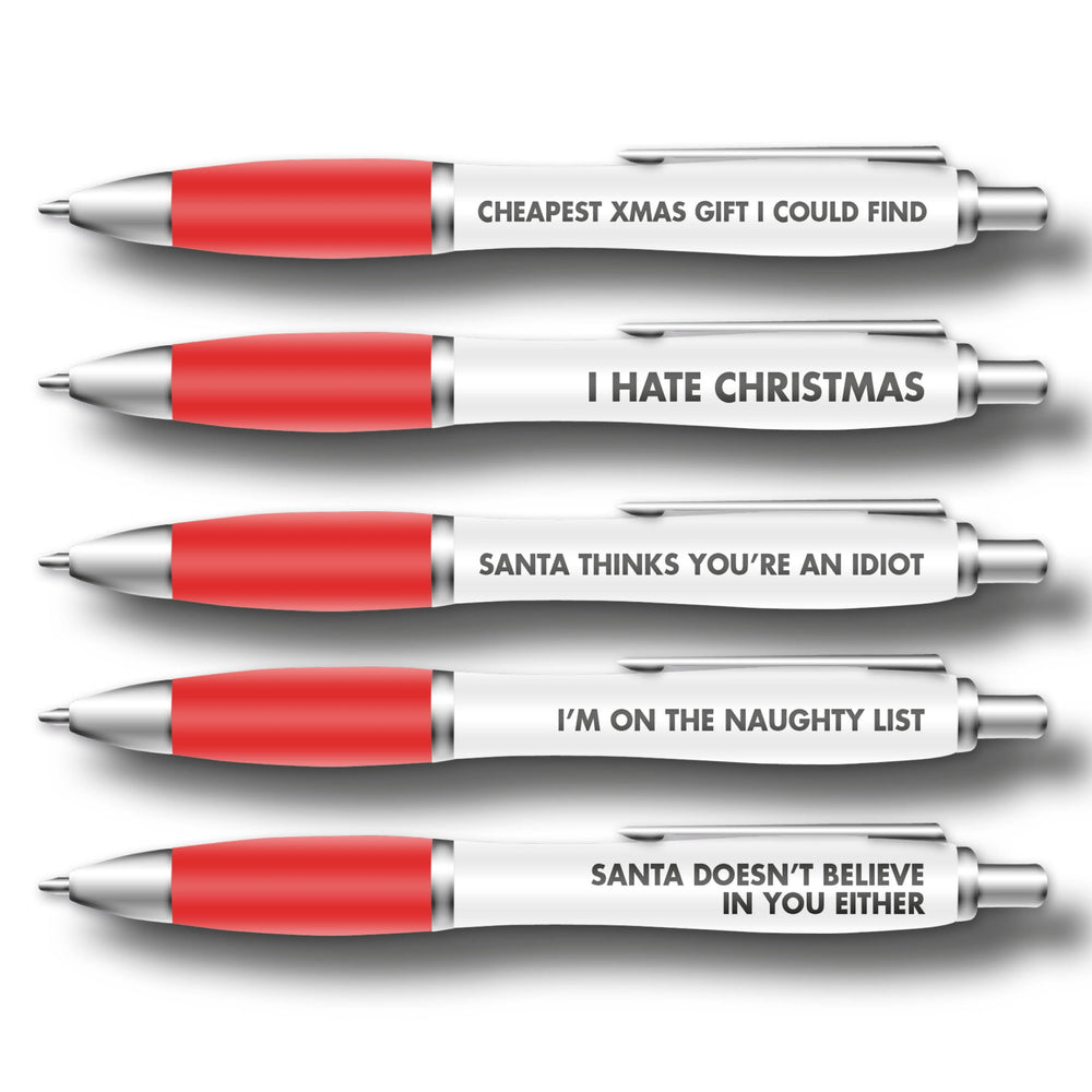 Silly Santa Pack Of Pens! #1 image